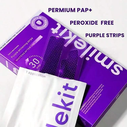 V34 Colour Corrector Purple Whitening Strips