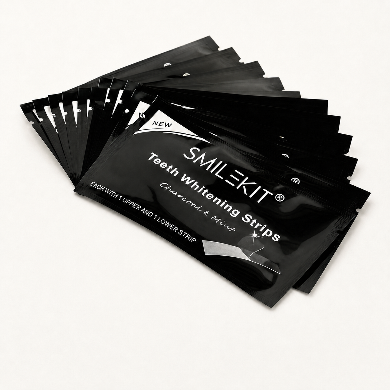 Bamboo Charcoal Teeth Whitening Strips