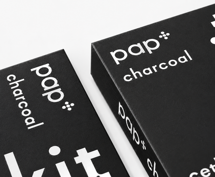 PAP+ Charcoal Whitening Strips