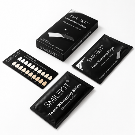 Bamboo Charcoal Teeth Whitening Strips