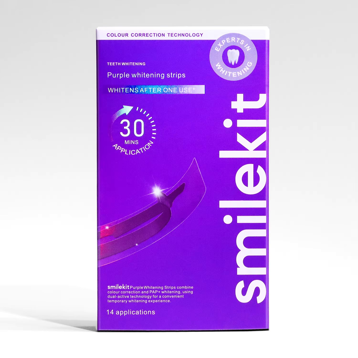 V34 Colour Corrector Purple Whitening Strips