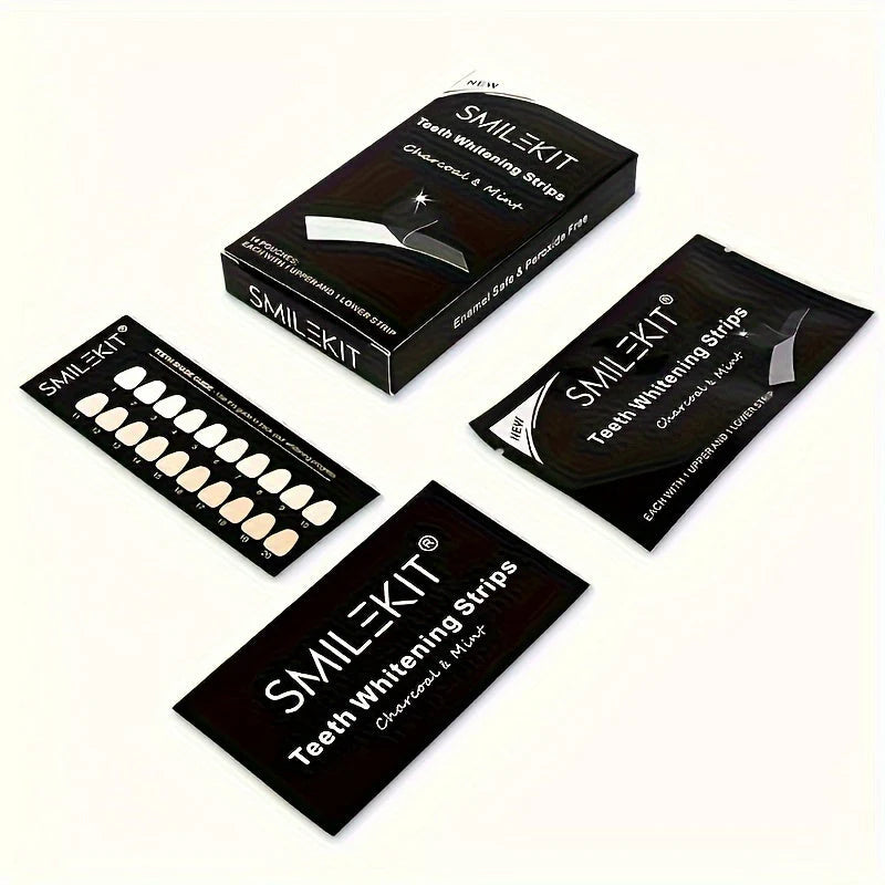 Bamboo Charcoal Teeth Whitening Strips