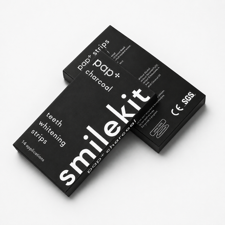 PAP+ Charcoal Whitening Strips
