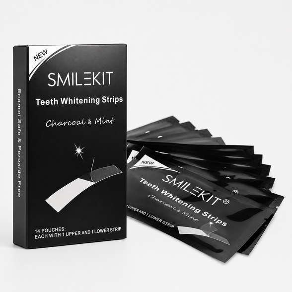 Bamboo Charcoal Teeth Whitening Strips
